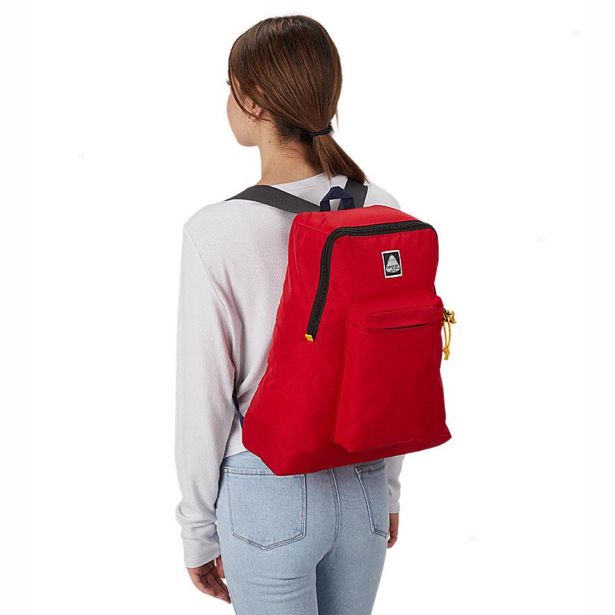 Sac à Dos Scolaire JanSport SKI N HIKE Rouge | TCE-15393040